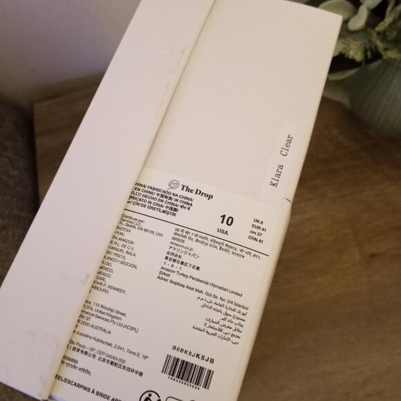 The Drop Women's Klara Clear Pointed Toe Heels - Size: 10 - Picture 8 of 14